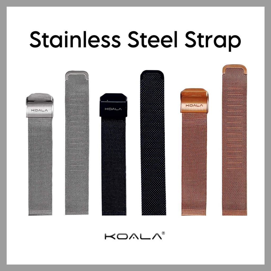 Koala® IntelliFit Stainless Steel Strap (18mm)
