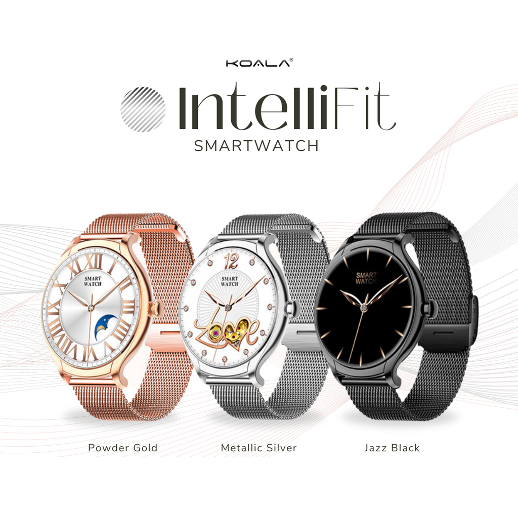 Koala® IntelliFit Smartwatch Stainless Steel Series